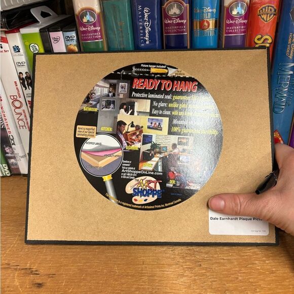 Dale Earnhardt Plaque Picture approx 7x10” - Picture 6 of 6